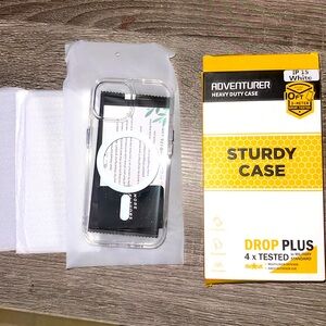Adventurer Heavy Duty Sturdy iPhone 15 Case with screen protector